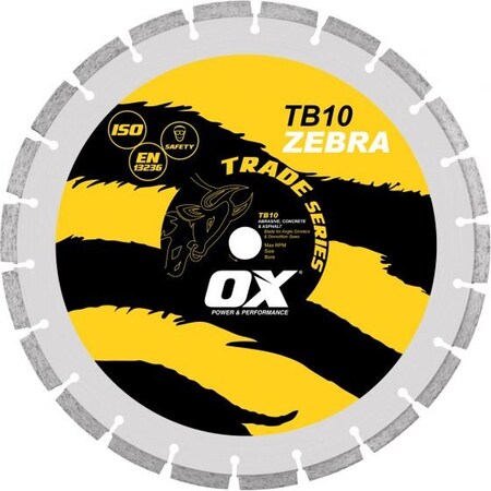 Ox Tools Trade Abrasive 16'' Diamond Blade - 1 - 20mm bore OX-TB10-16